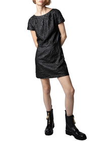 Women | Rexa Cuir Froisse | Noir