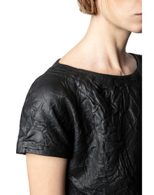 Women | Rexa Cuir Froisse | Noir