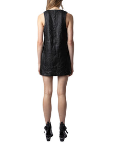 Women | Rasha Cuir Froisse | Noir