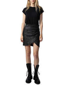 Women | Julipe Cuir Froisse | Noir