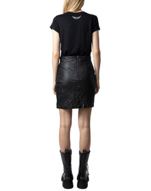 Women | Julipe Cuir Froisse | Noir