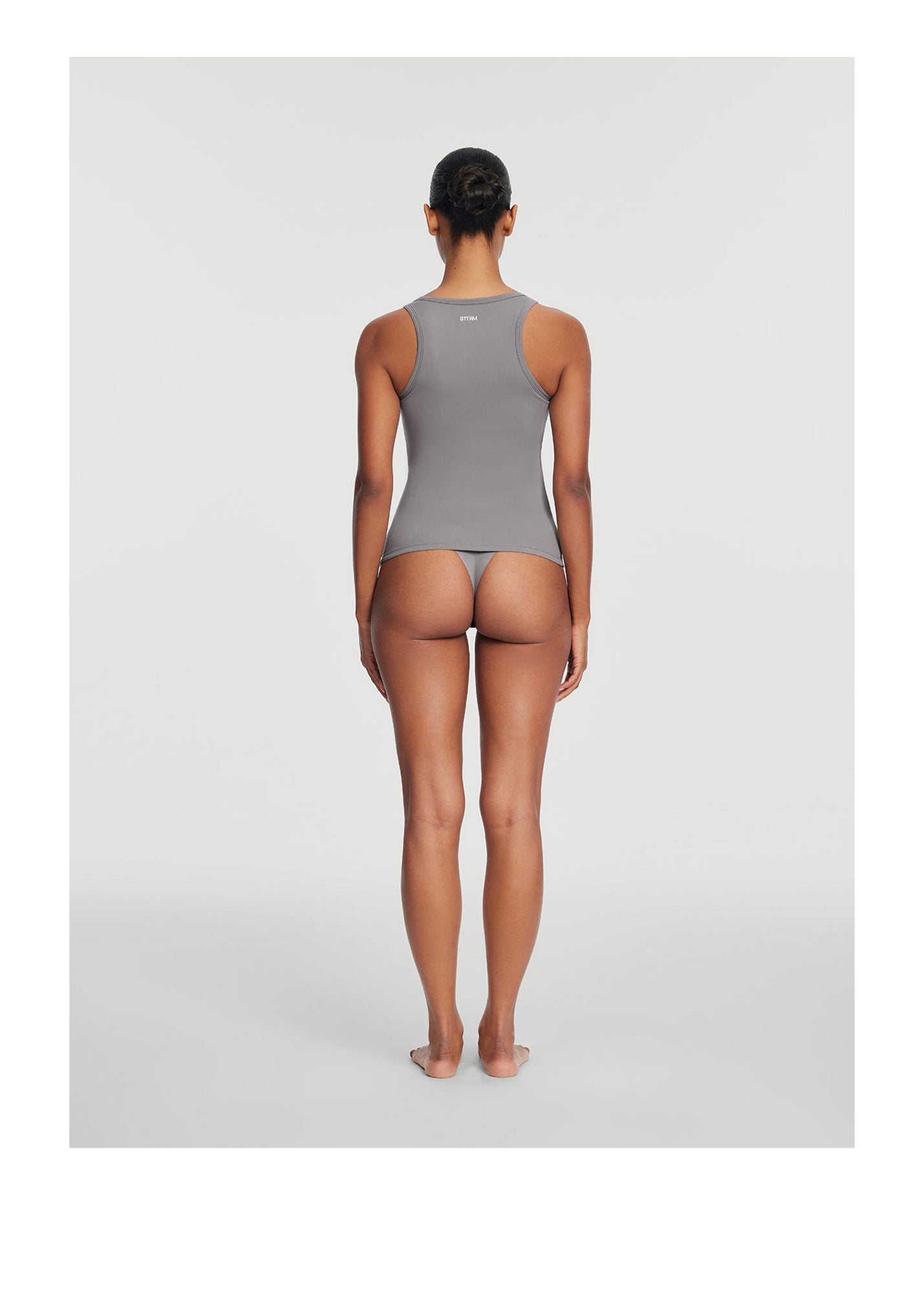 Racerback Tank Top | Cool Gray