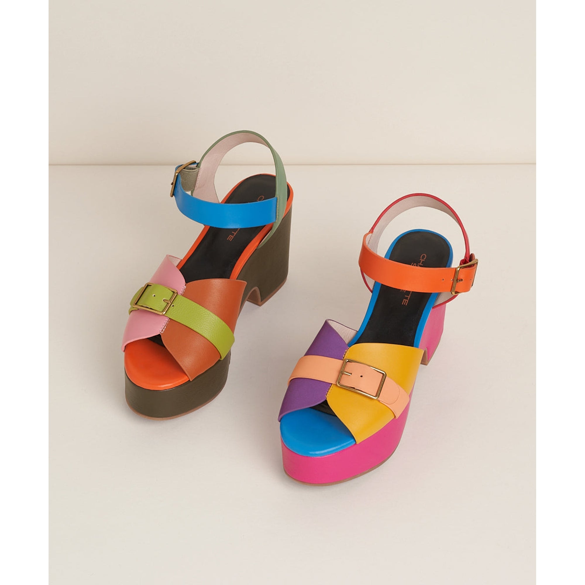 Raf Chunky Platform Sandal | Nassau