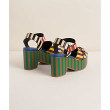 Raf Chunky Platform Sandal | Stripe Multi