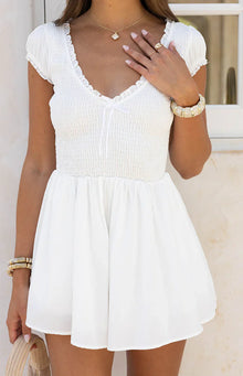 Raldo Playsuit | White