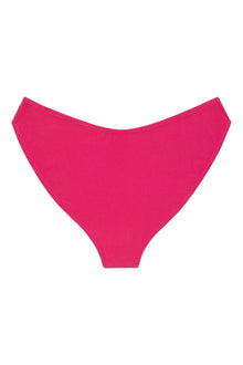 Added Coverage Lulu Zig Zag Stitch Bikini Bottom | Raspberry