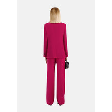 Red Wool Suit Jacket | Women | Cherry