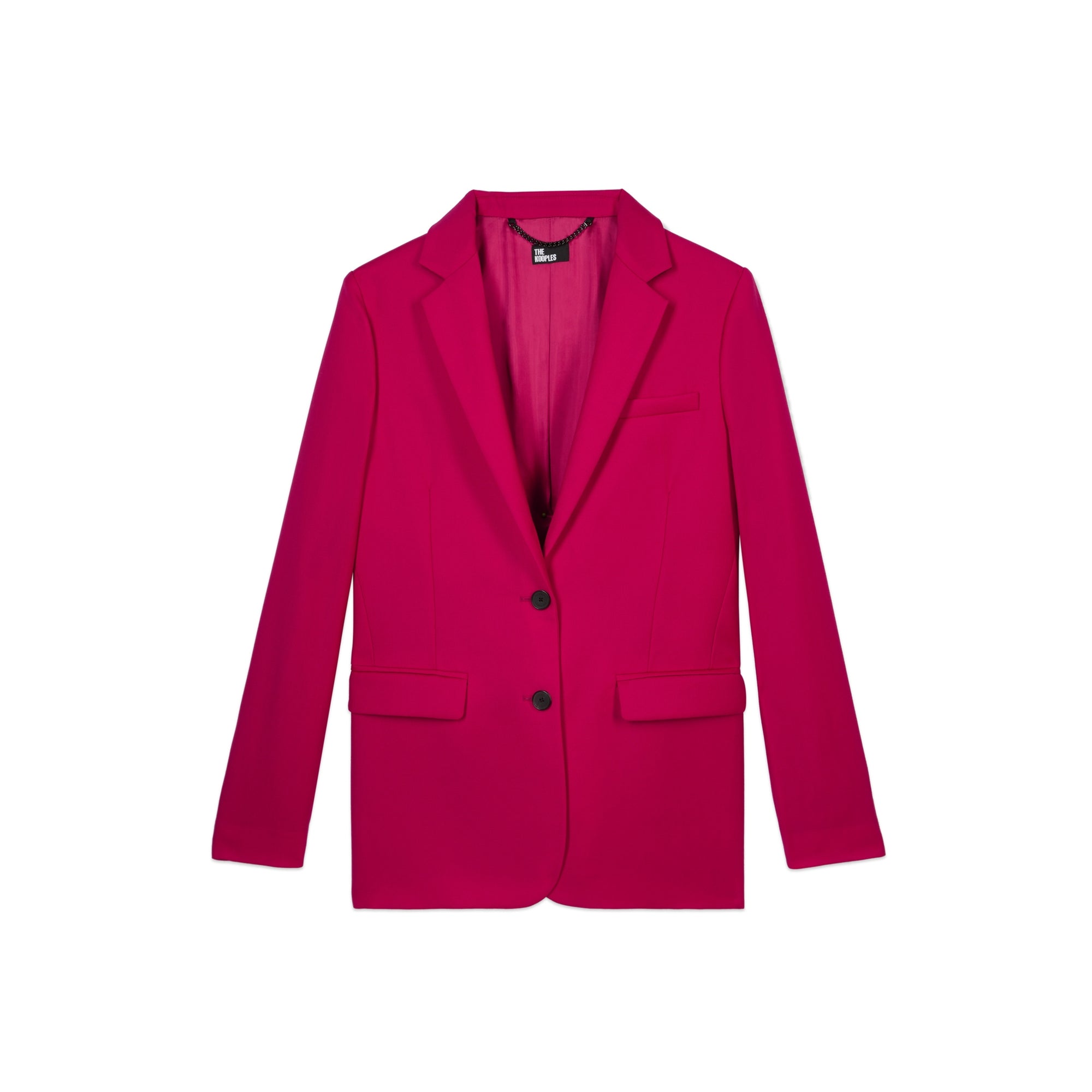 Red Wool Suit Jacket | Women | Cherry