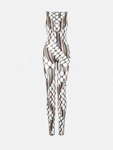 Reef Jumpsuit | Oyster Stripe