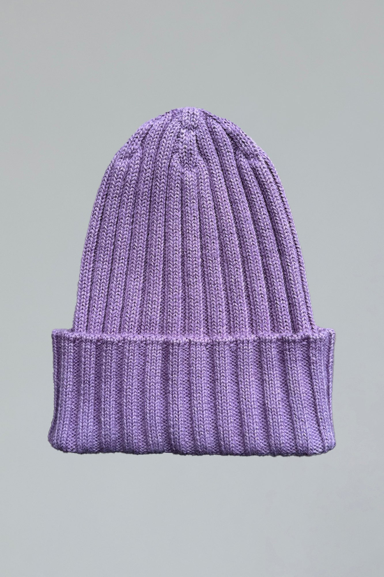 Ribbed Beanie | Iris