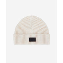 Ribbed Wool Beanie | Women | Ecru