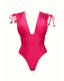 Roba One Piece Swimsuit | Ruby