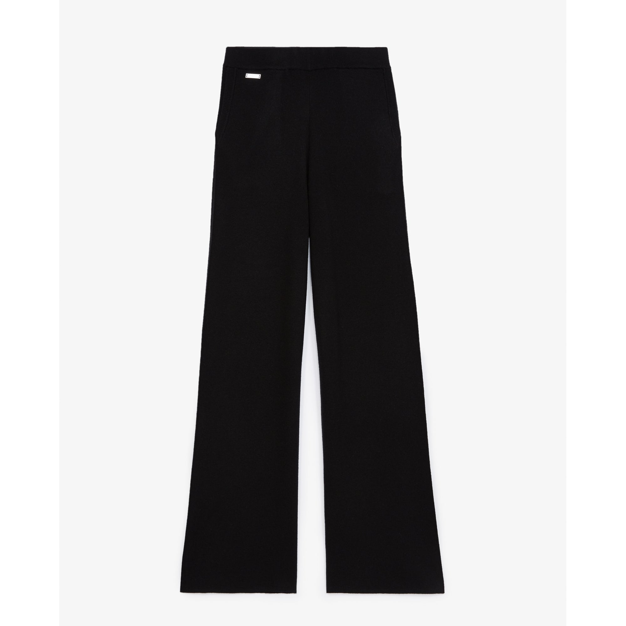 Roomy Wool And Cashmere Pants | Women | Black