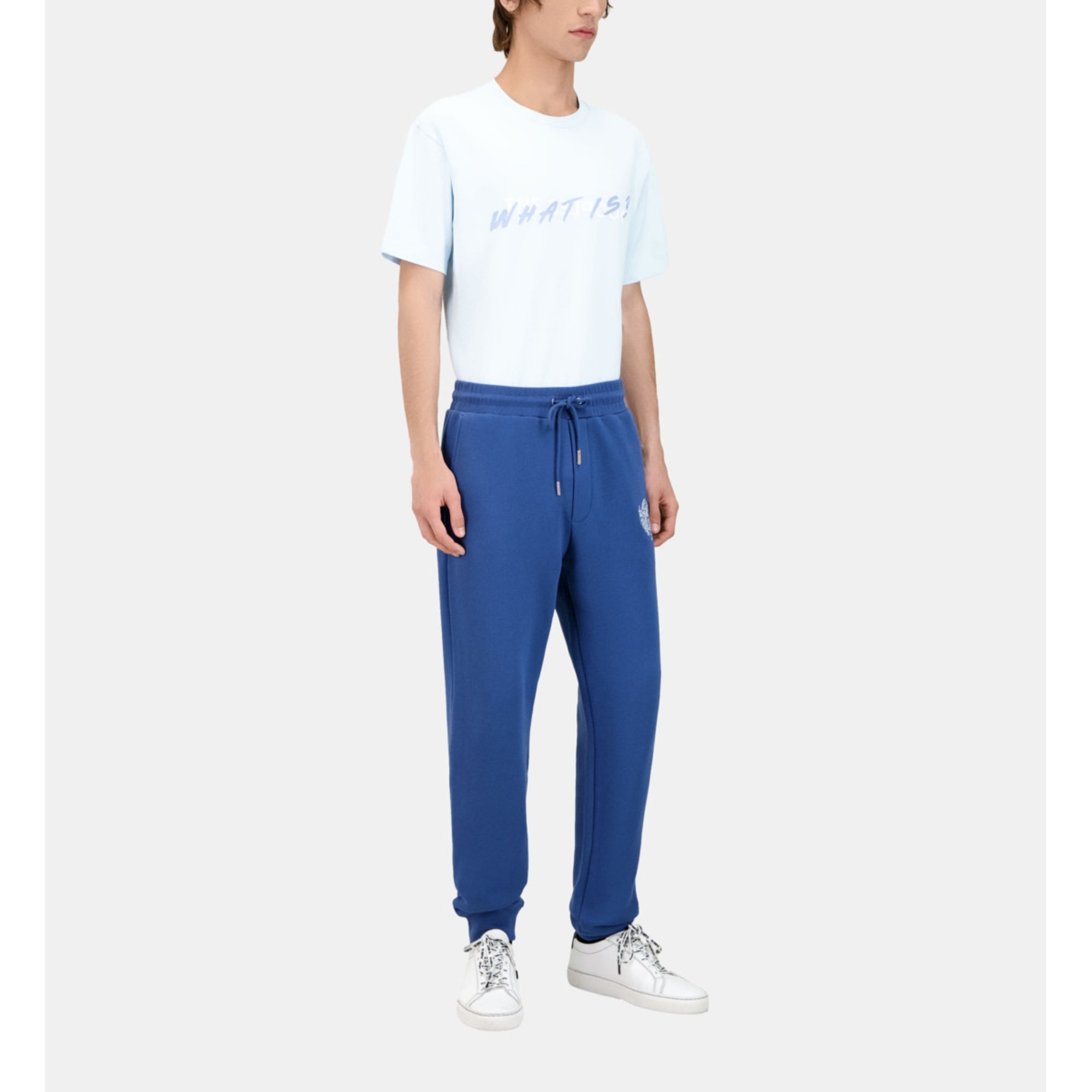 Royal Blue Logo Tracksuit Trousers | Men | Middle Navy