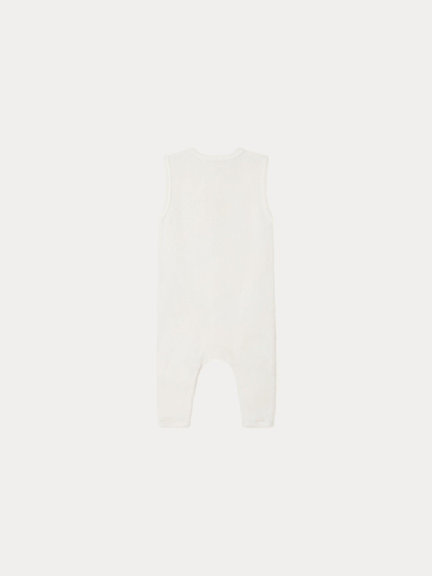 Unisex | Lino Overalls | Milk White