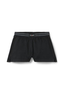 Women | Vintage Boxer Sweatshort | Black