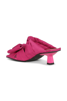 Soft Kitten Heel Bow Mules | Love Potion