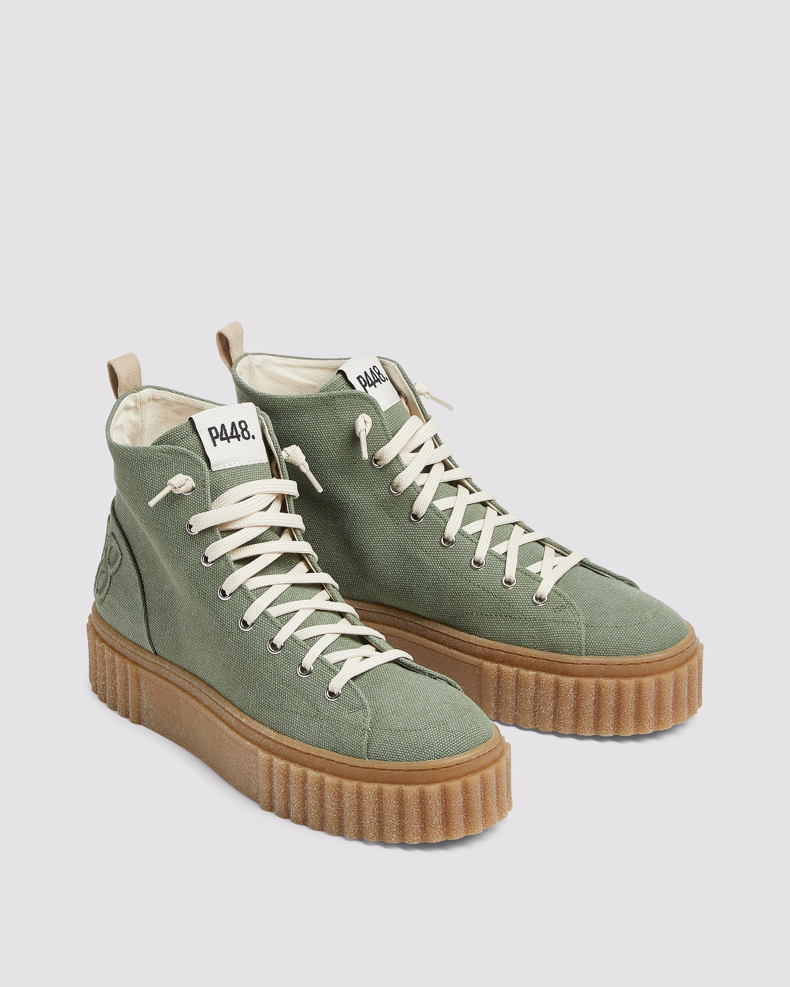 Women | Creeper Hi Olive Canvas | Green