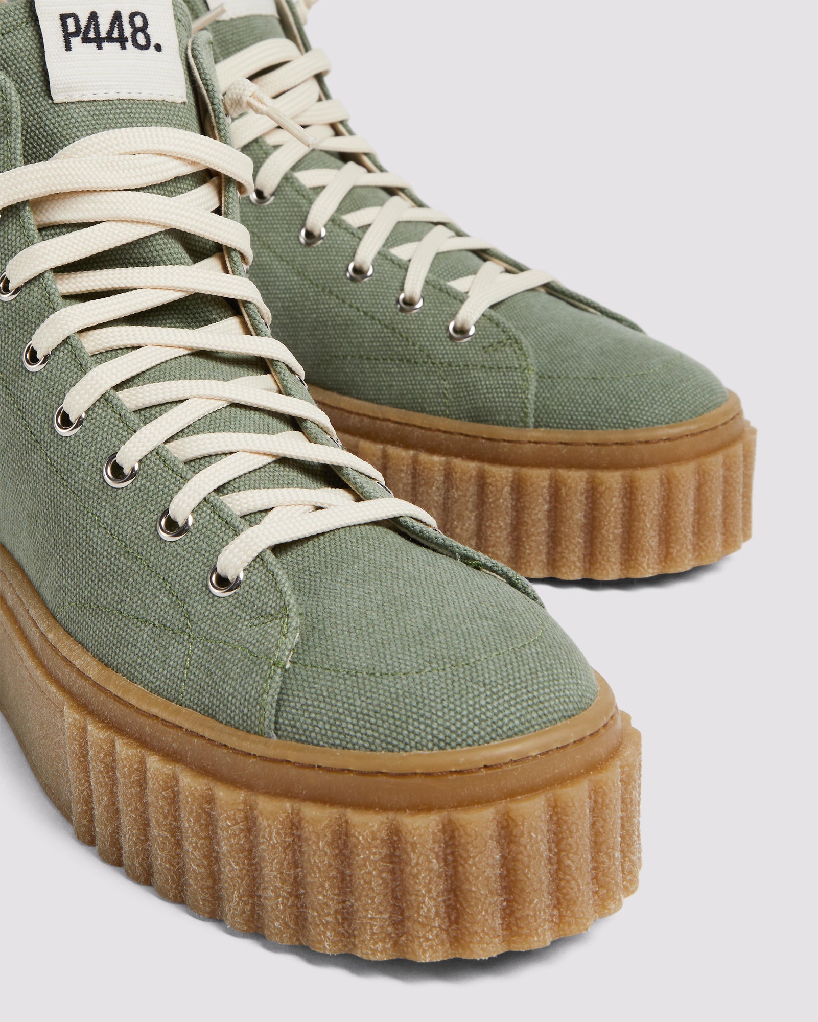 Women | Creeper Hi Olive Canvas | Green