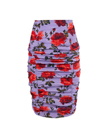 Ruched Pencil Skirt | Violeta Multi