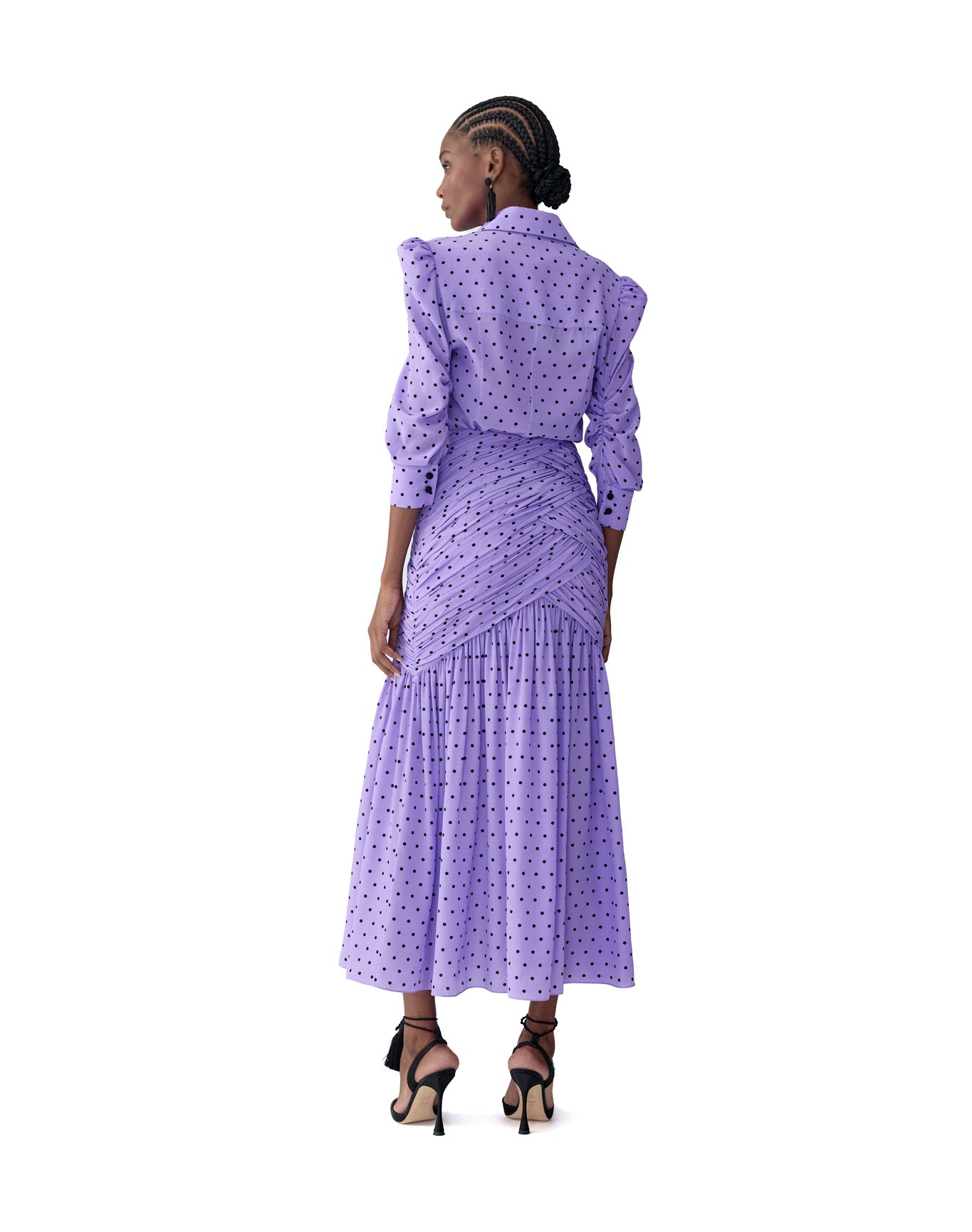Ruched Midi Skirt | Violeta Multi