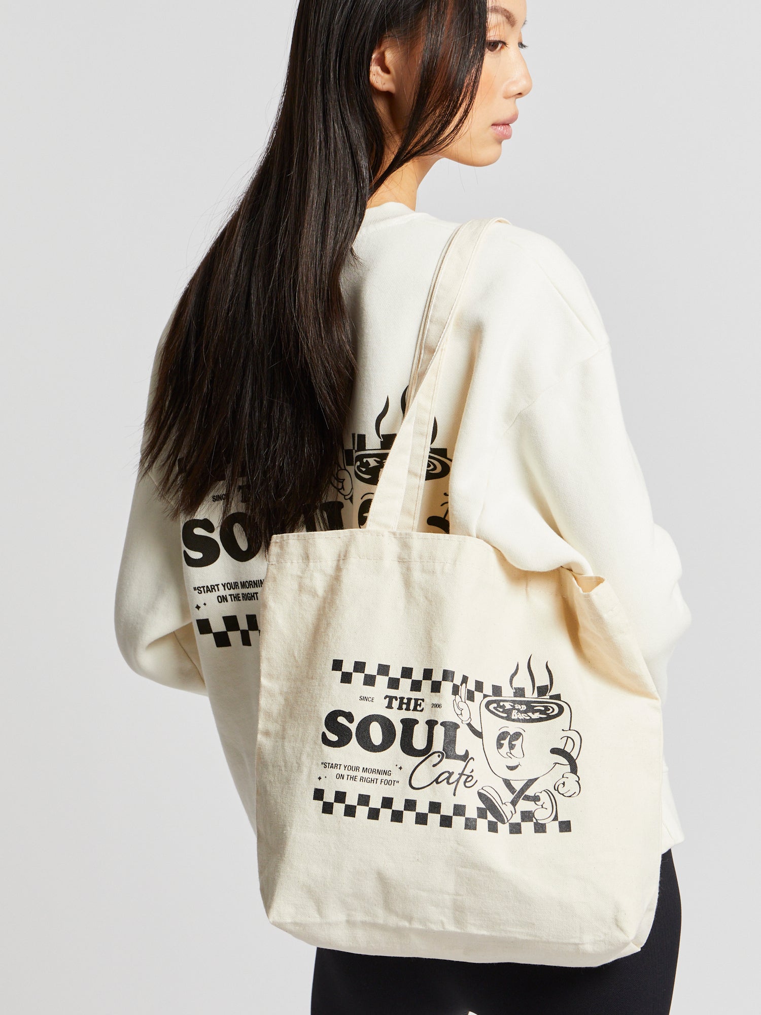 Soul by SoulCycle | The Soul Cafe Tote | Khaki