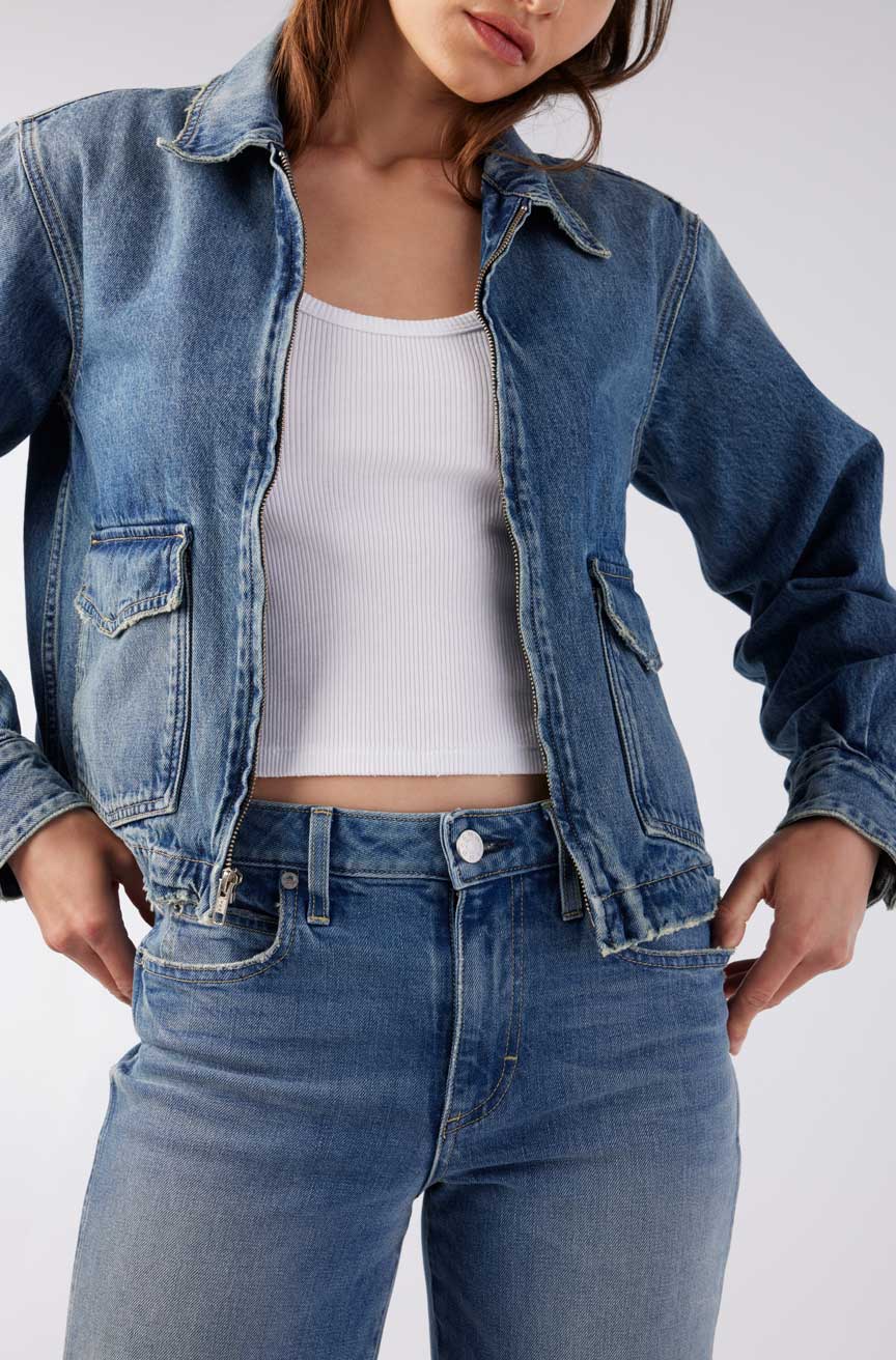 AMO Denim | Sally Jacket in Moonstruck