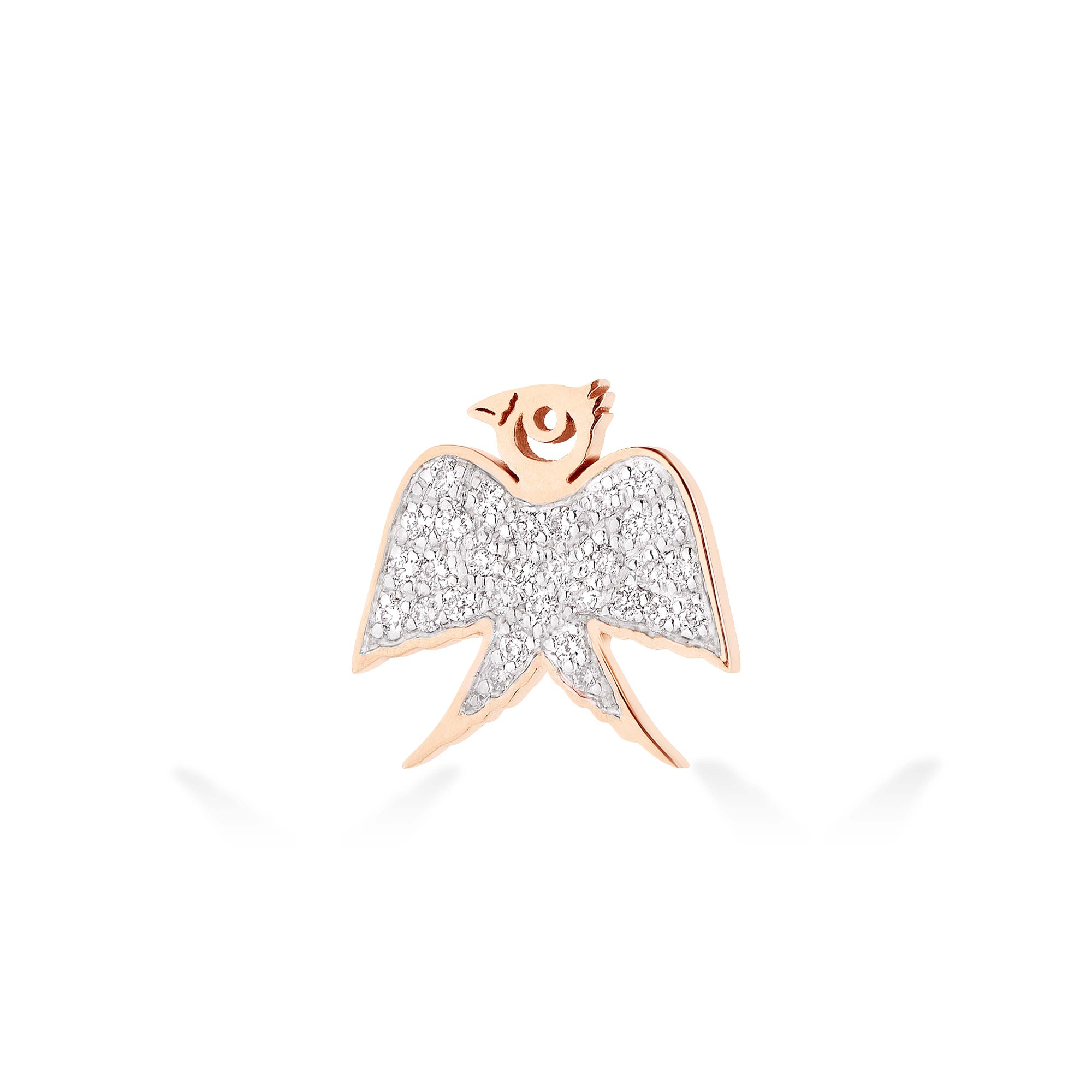 Solo Diamond Georgia Stud | 18K Rose Gold