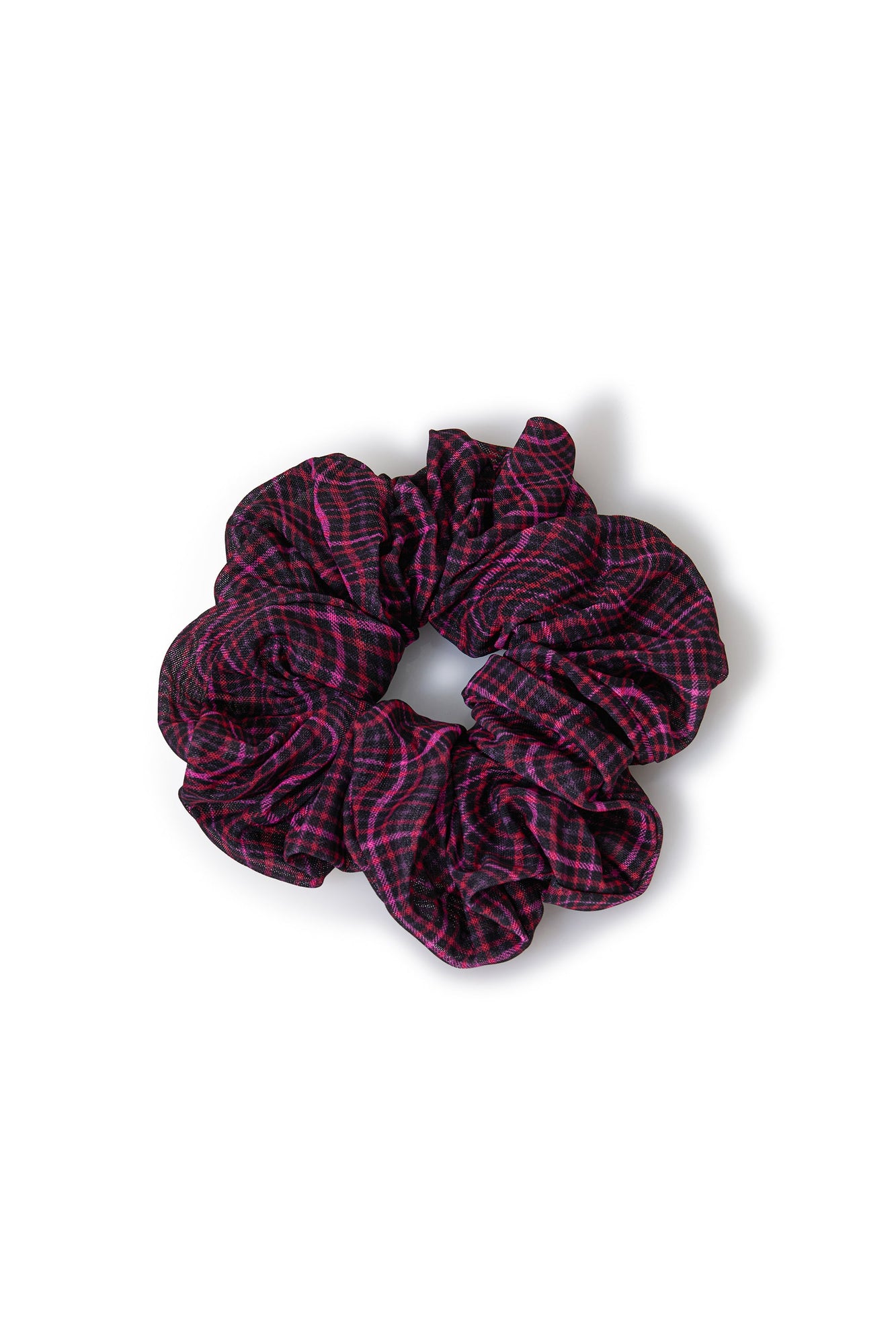 AFRM Oversized Scrunchie | Twisted Plaid