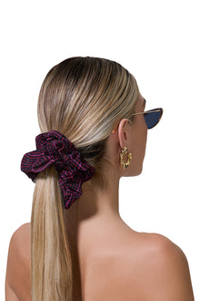 AFRM Oversized Scrunchie | Twisted Plaid