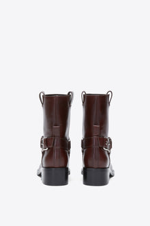 Alexa Moto Boot | Espresso