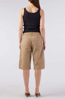 AMO Denim | Sharon Bermuda in Sand
