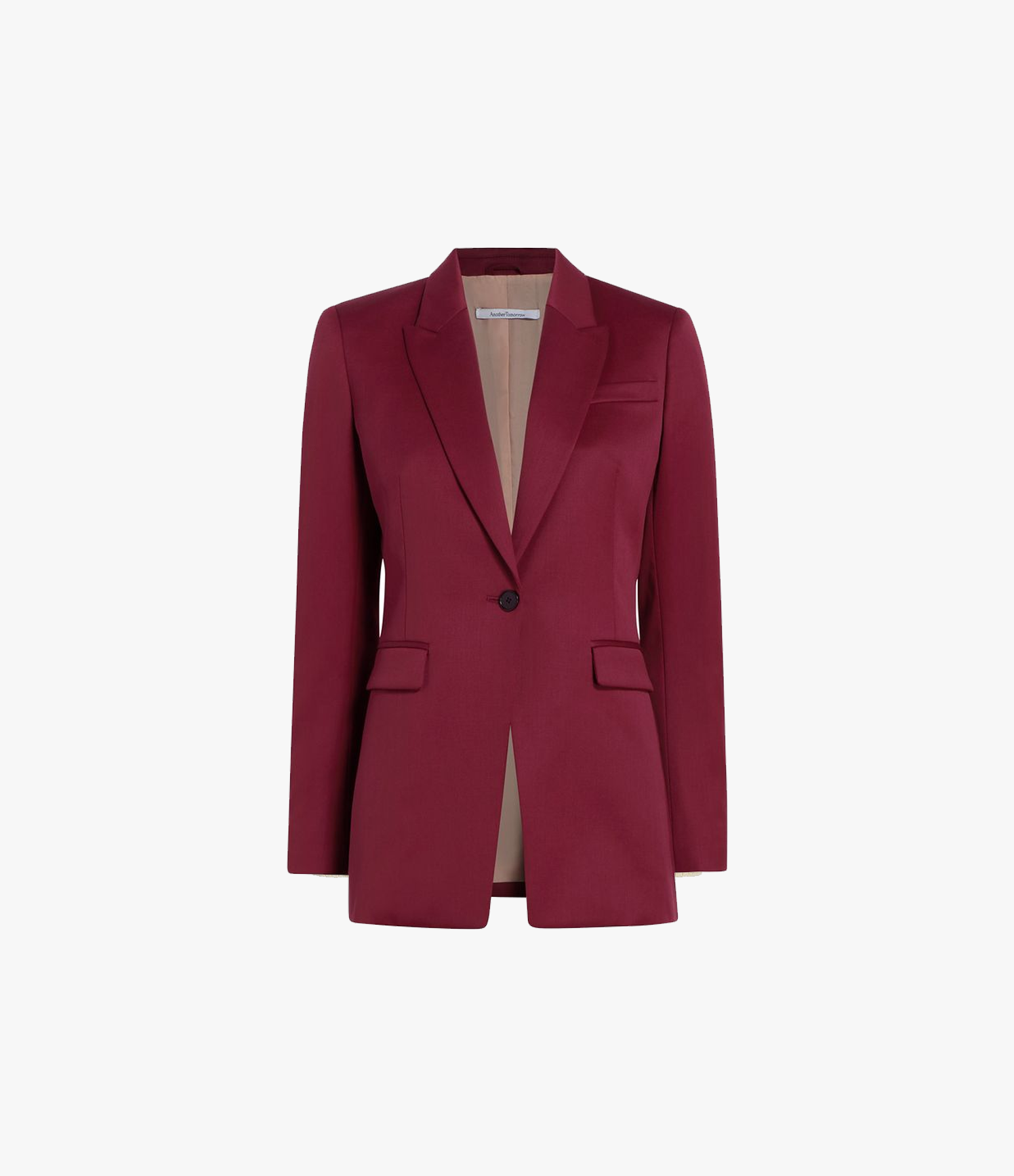 Women | Single Button Jacket | Maroon