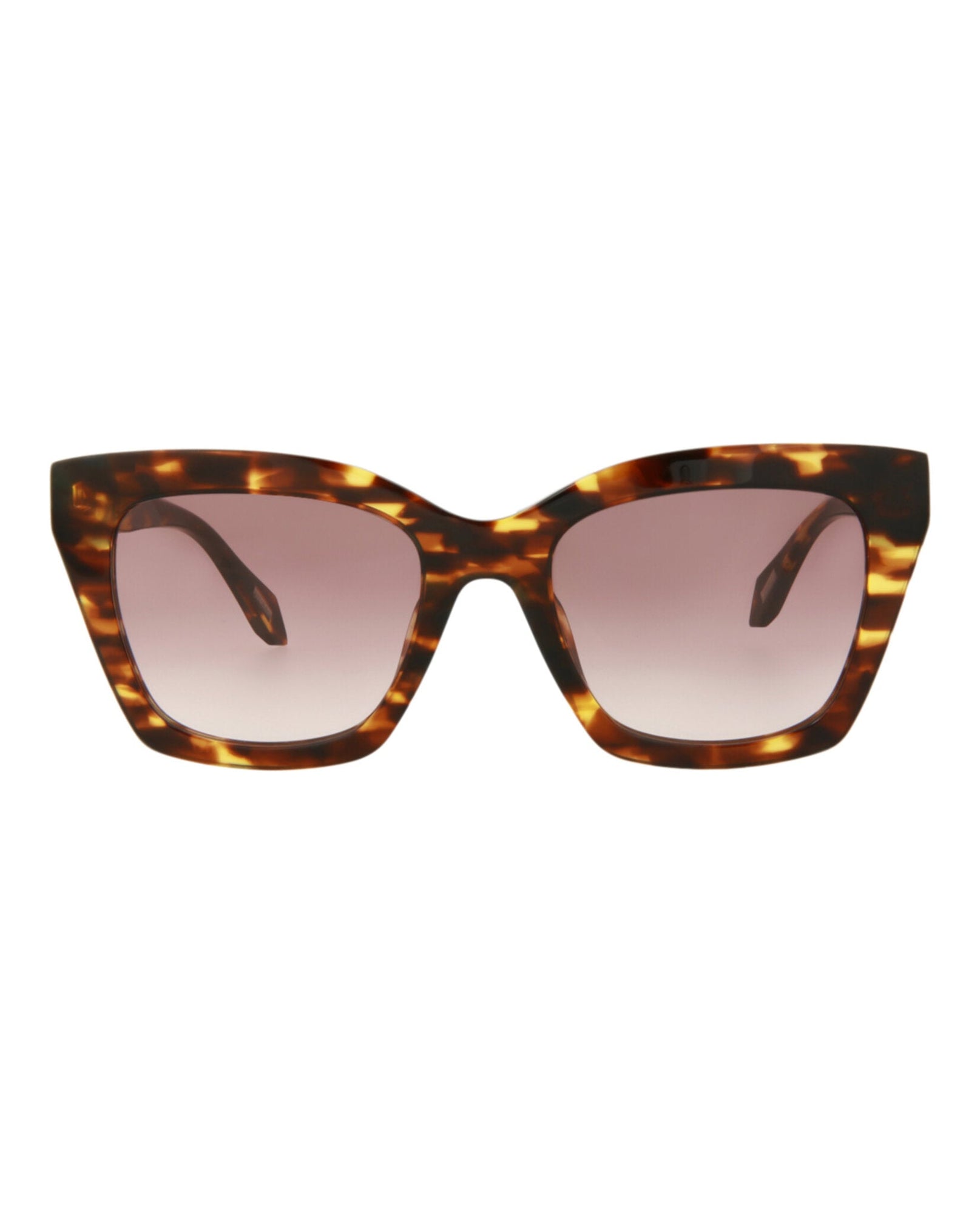 Just Cavalli Cat Eye Acetate Sunglasses | Havana