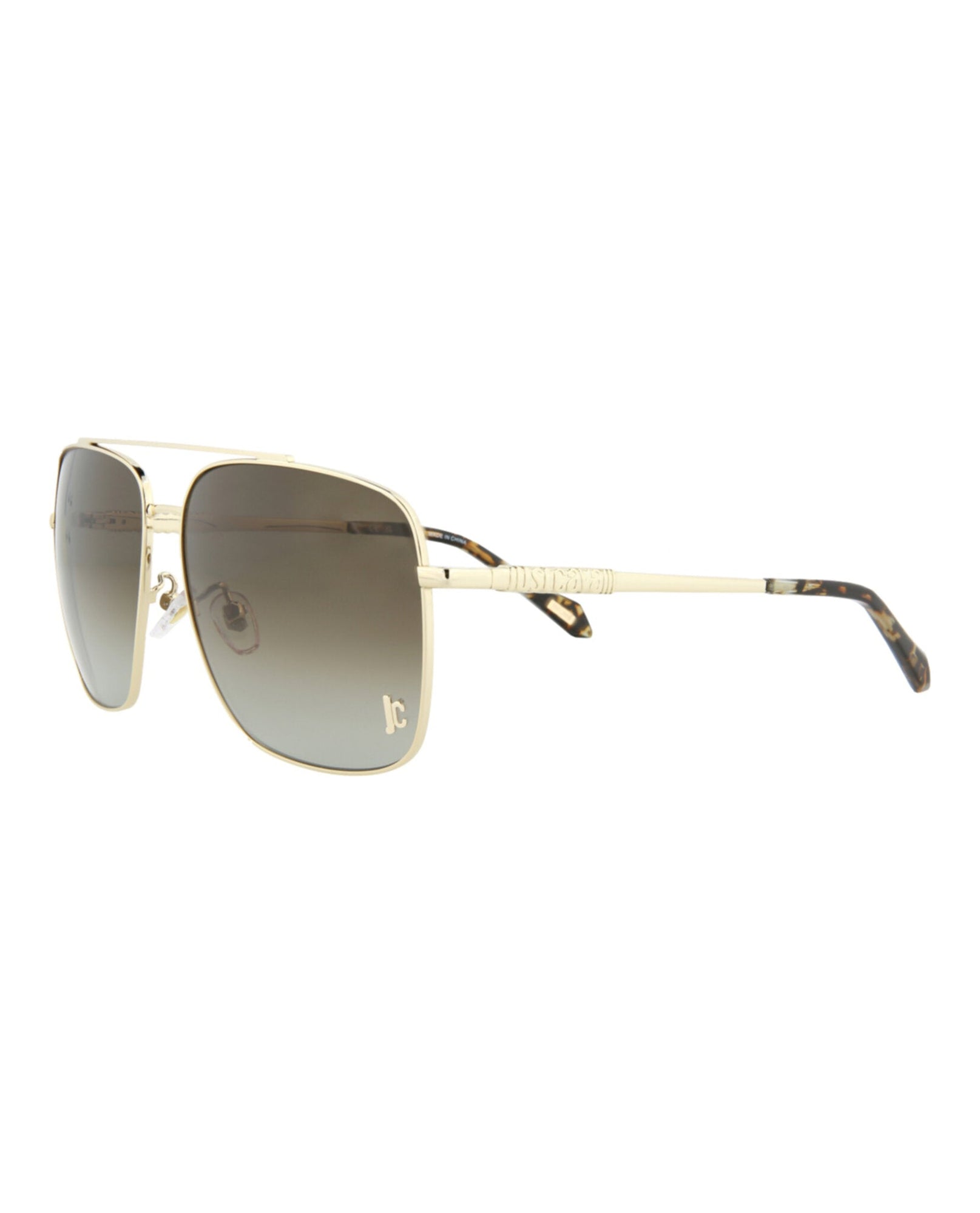 Just Cavalli Aviator Metal Sunglasses | Gold