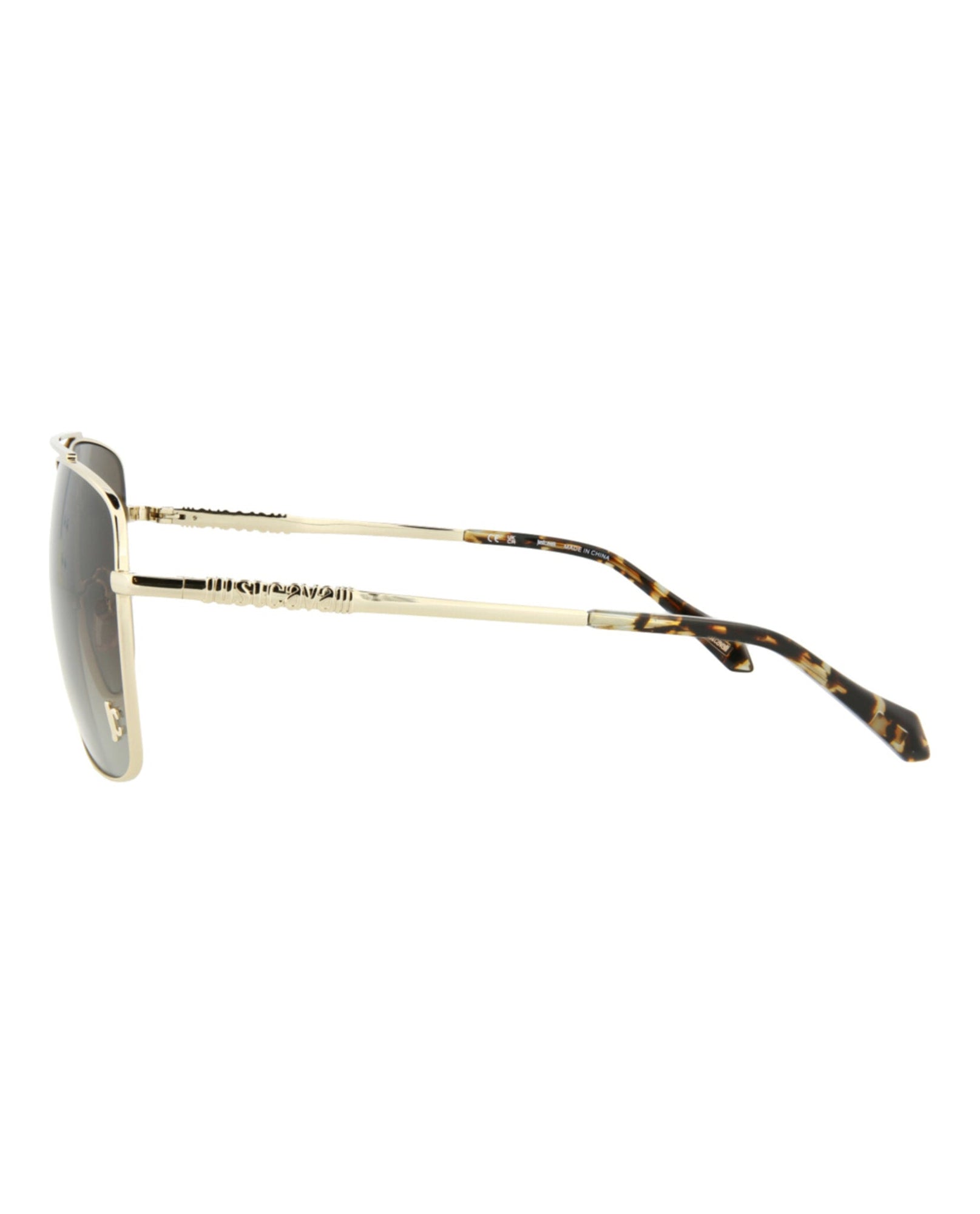 Just Cavalli Aviator Metal Sunglasses | Gold