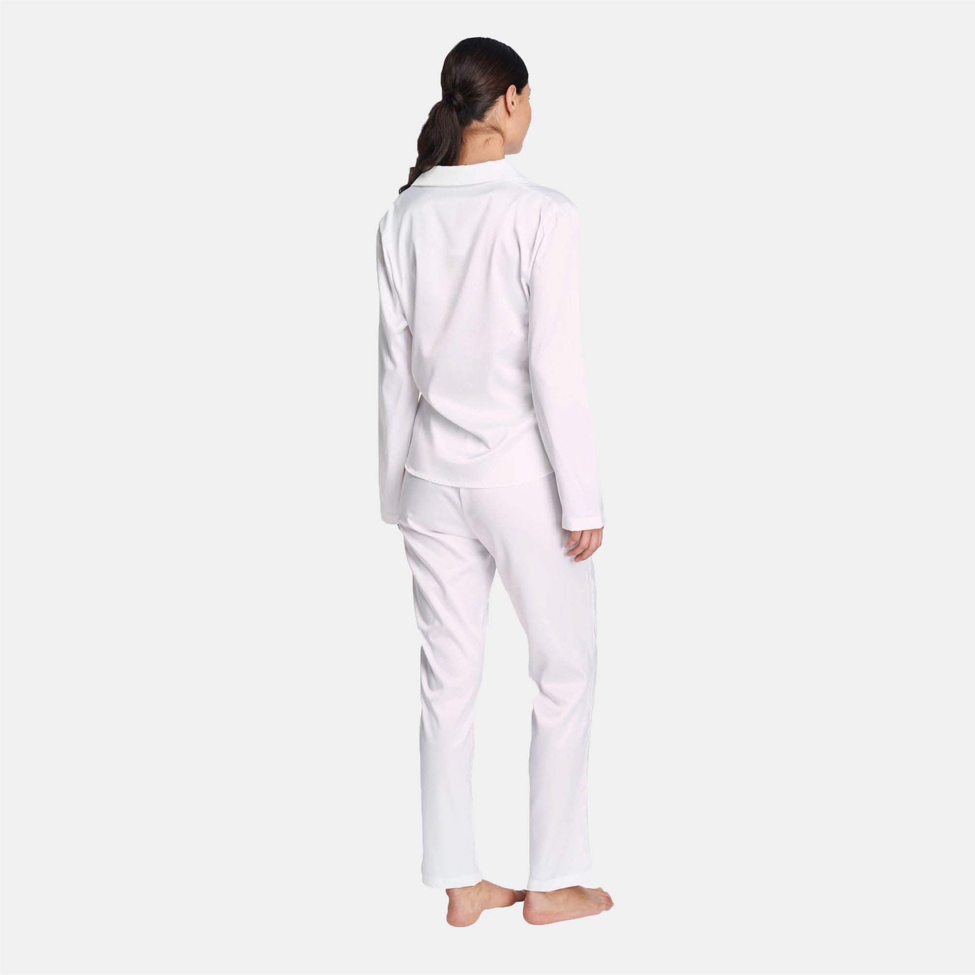 OW Collection SKYE PJ Set Set 001 - White
