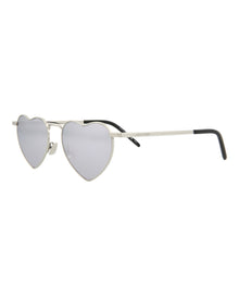 Saint Laurent SL 301 LouLou Metal Sunglasses | Silver