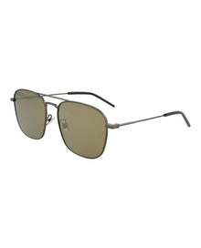 Saint Laurent Aviator  Metal Sunglasses | Ruthenium