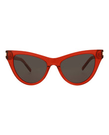 Saint Laurent Cat Eye Acetate Sunglasses | Red