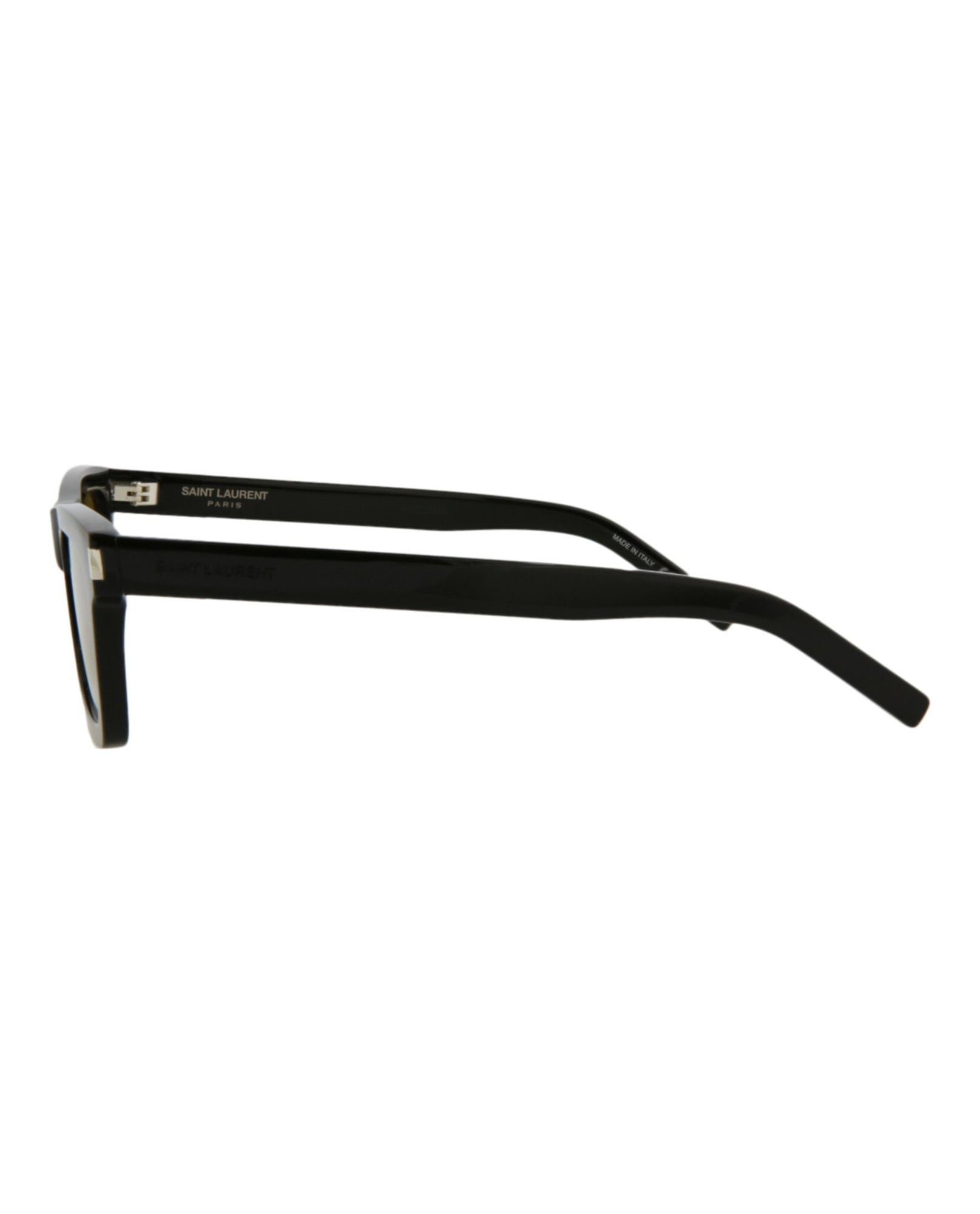 Saint Laurent Square Acetate Sunglasses | Black