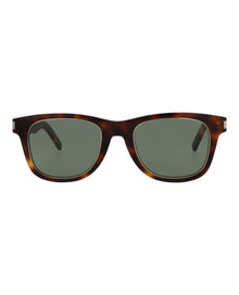 Saint Laurent Square Acetate Sunglasses | Havana