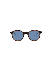 Saint Laurent Round Acetate Sunglasses | Havana