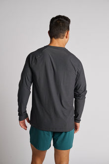 Rhone | Reign Long Sleeve | Black Heather