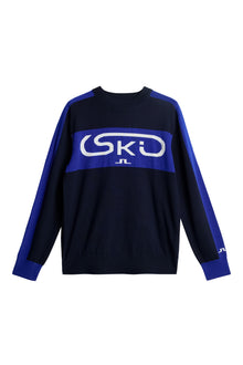 Kirby Knitted Sweater in JL Navy by J.Lindeberg