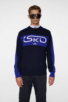Men | Kirby Knitted Sweater | JL Navy