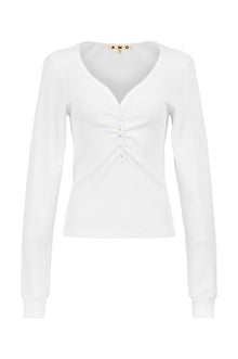 AMO Denim | Sofia Tee in White