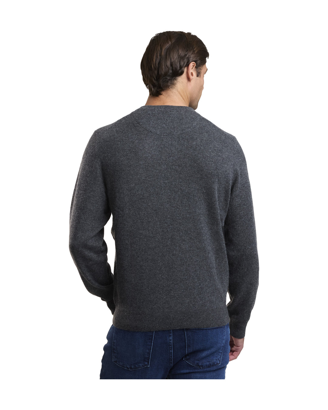 NOMAD | Men | Men's Cashmere Sweater | Charcoal