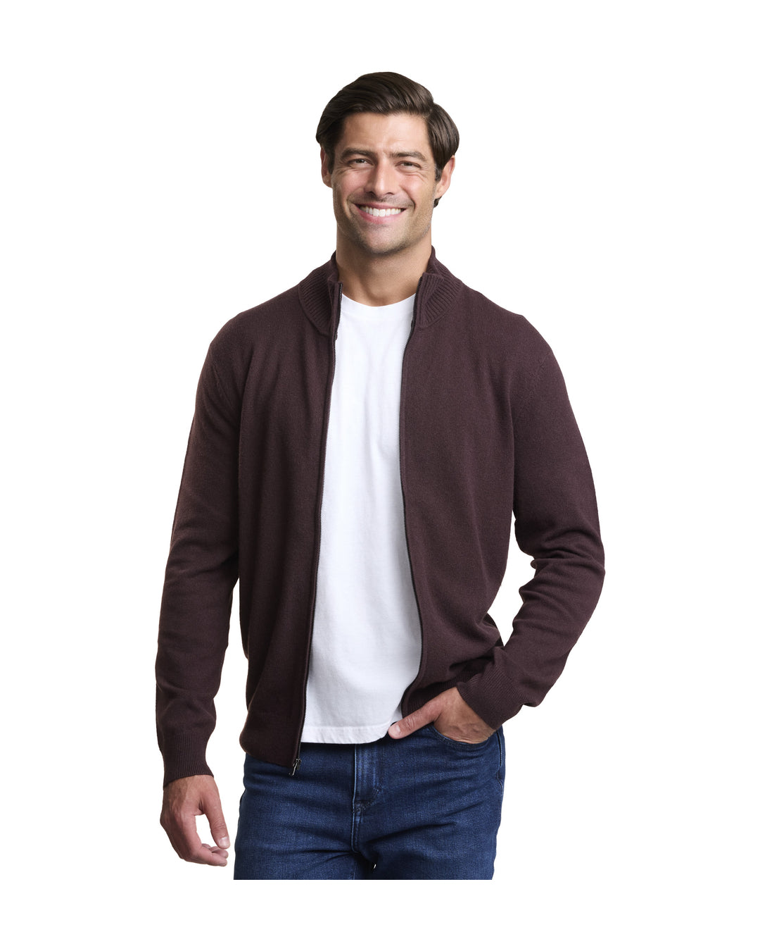 NOMAD | Men | Men's Cashmere Sweater | Brown