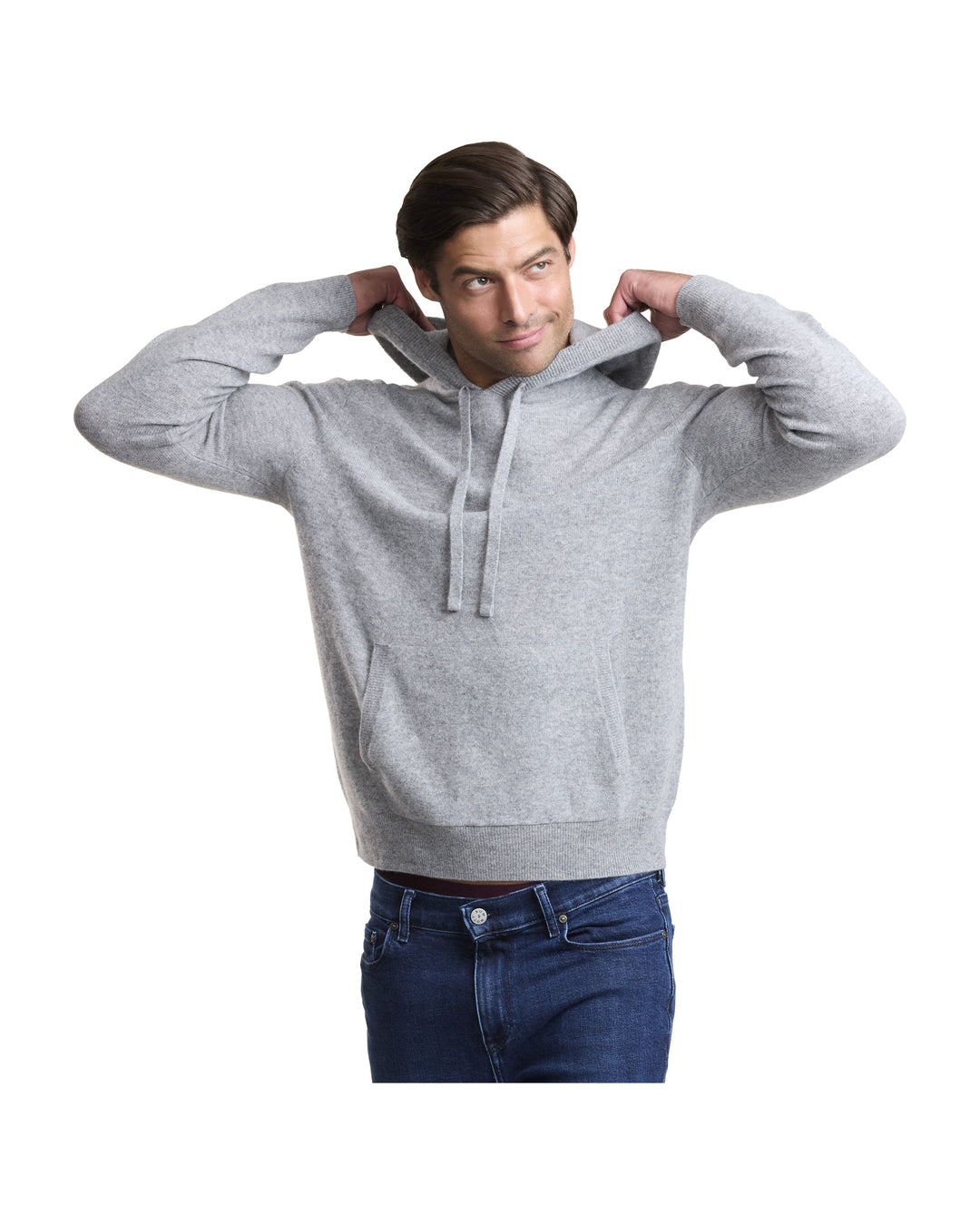 NOMAD | Men | Men's Cashmere Sweater | Grey
